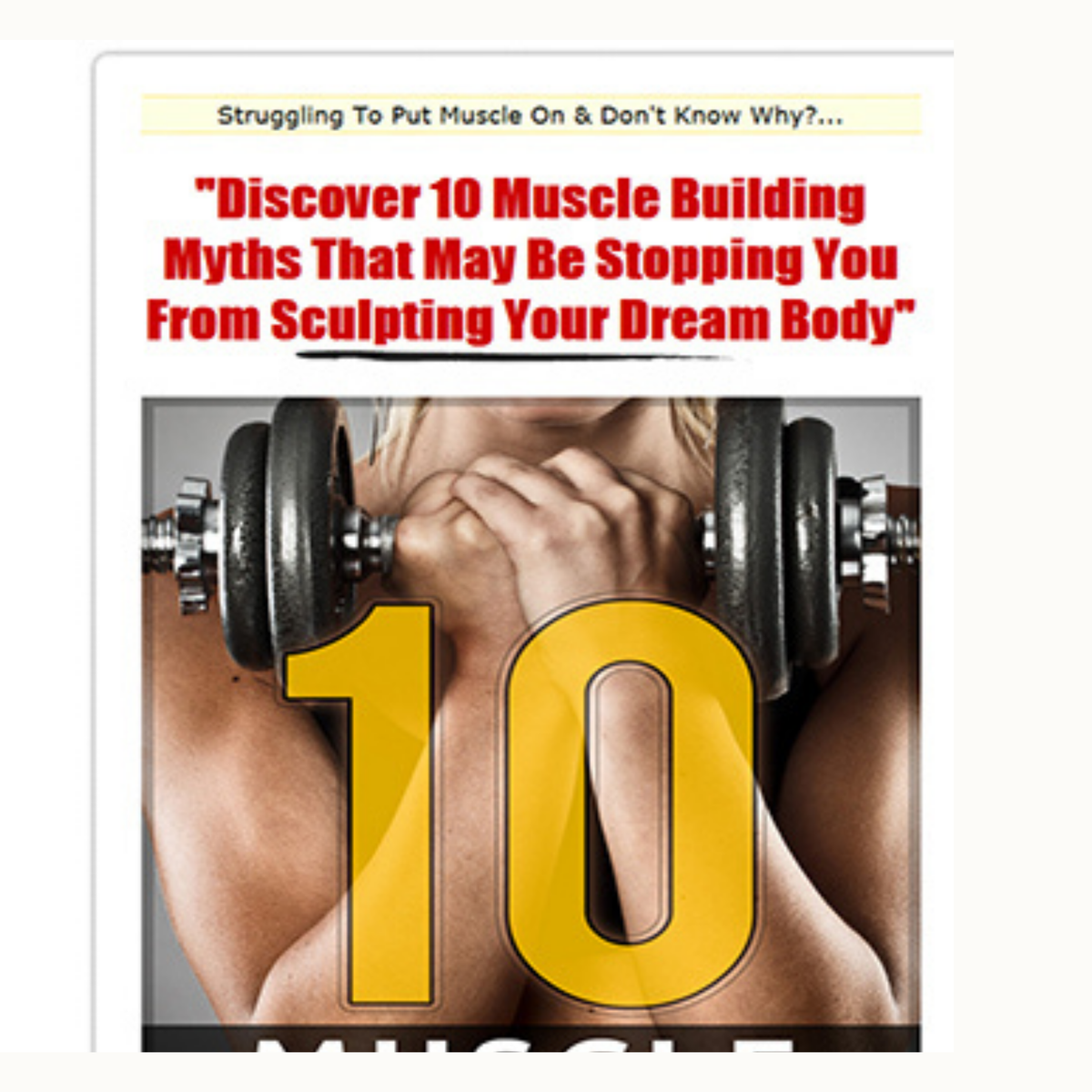 10 Muscle Building Myths Exposed