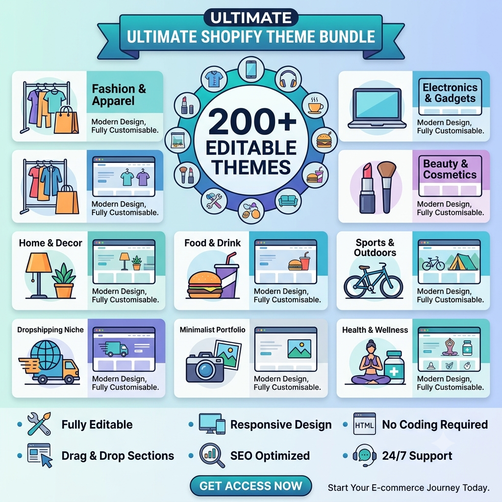 200+ Shopify Themes
