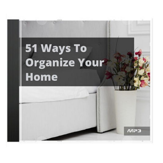 51 Ways To Organize Your Home Audio Book Plus Ebook