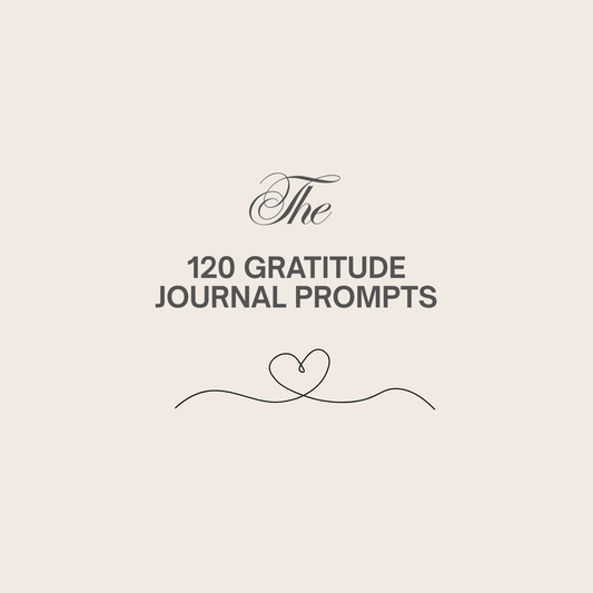 120 Gratitude Journal Prompts