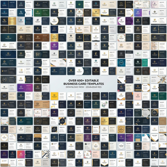 600+ Business Card Templates