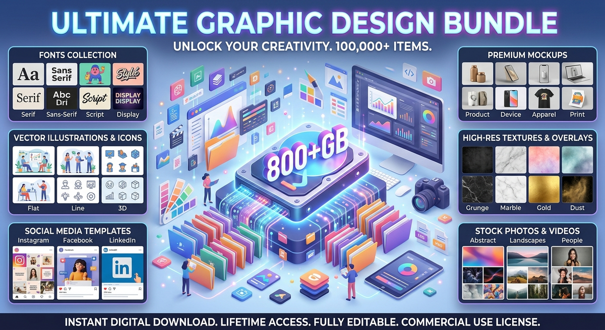 Ultimate Graphic Design Bundle